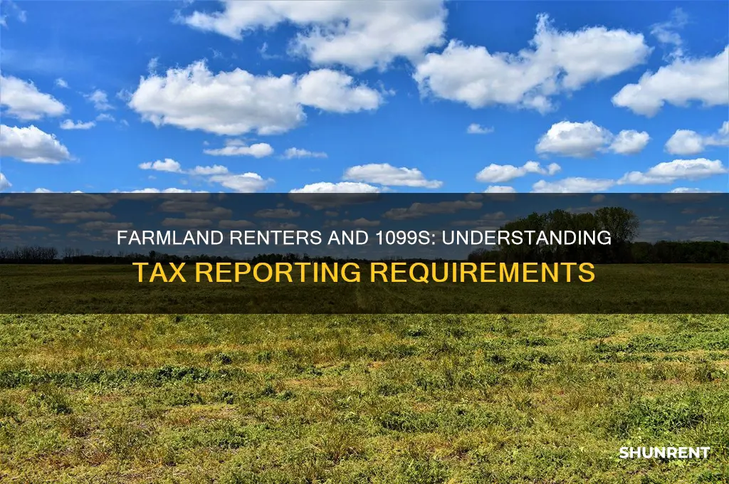 is a farmland renter required to send a 1099