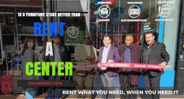 Furniture Stores vs. Rent-A-Center: Which Option is Better?