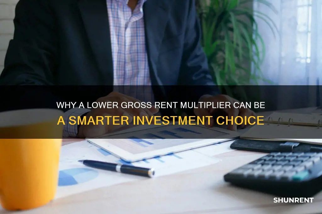 is a low gross rent multiplier better