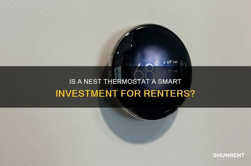is a nest thermostat worth it if you rent