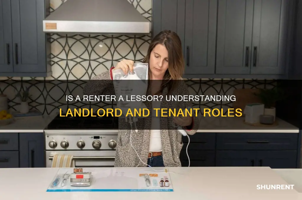 is a person who rents called a lessor