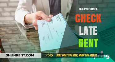 Post-Dated Checks for Late Rent: Legal or Problematic?