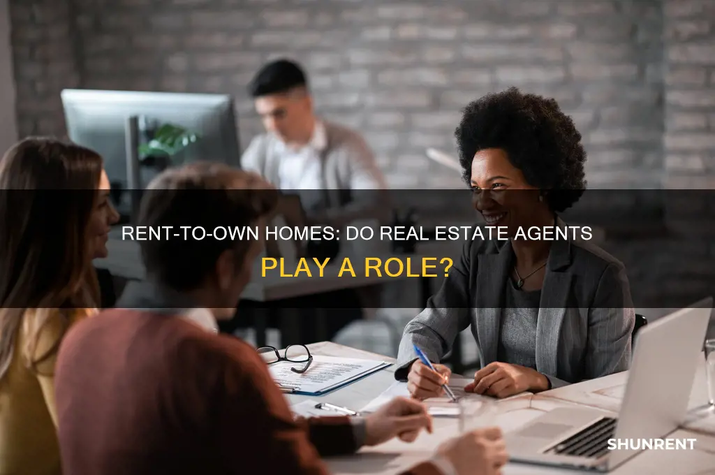 is a real estate agent involved in rent to own