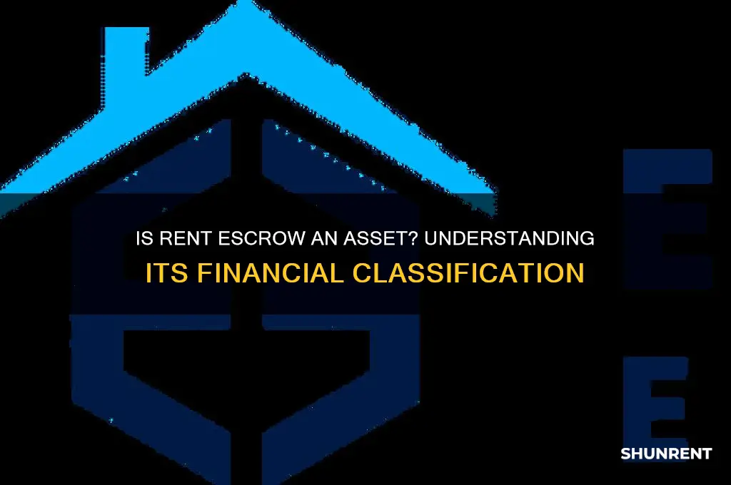 is a rent escrow account an asset