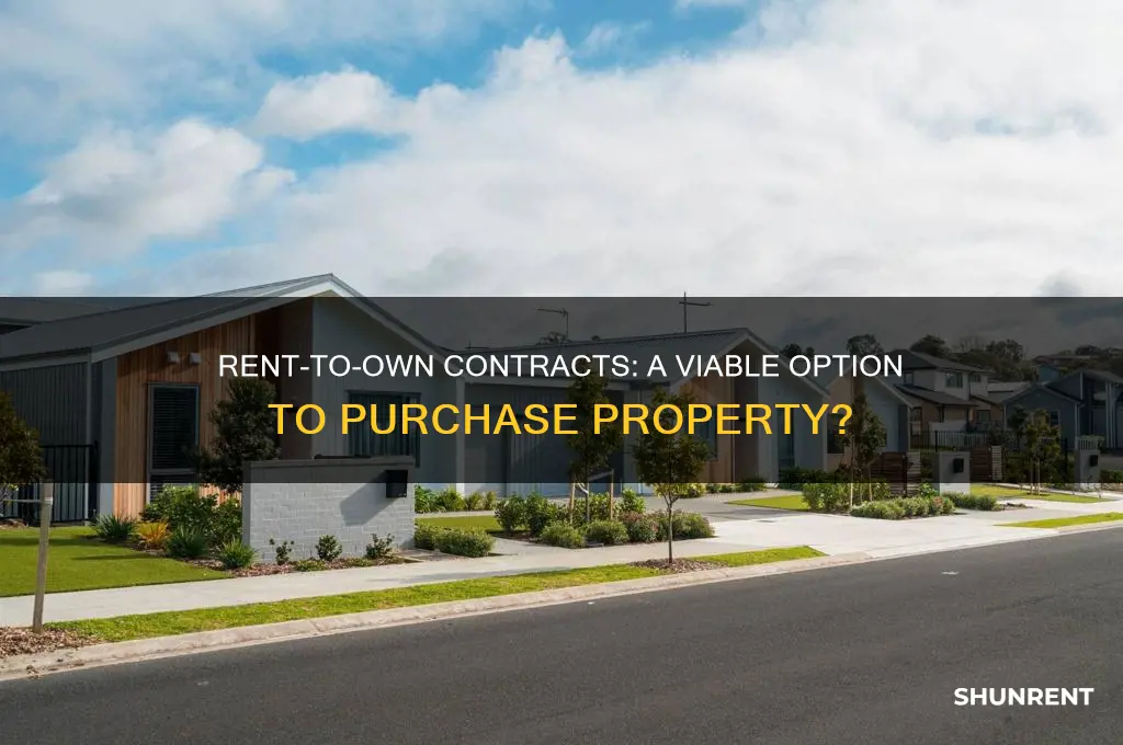 is a rent to own contract an option to purchase