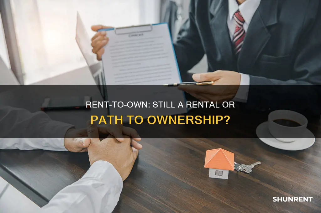 is a rent to own still a rental unit