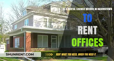 Do You Need a Rental License to Rent Offices in Hagerstown?