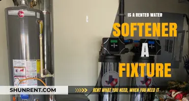 Is a Rented Water Softener Legally Considered a Fixture?