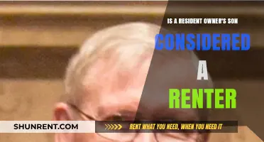Is a Resident Owner's Son Legally Considered a Renter?