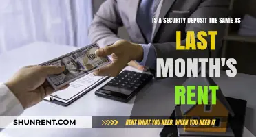 Security Deposit vs. Last Month's Rent: Understanding the Key Differences