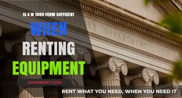 Is a 1099 Form Enough for Equipment Rental Tax Compliance?