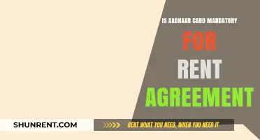 Is Aadhaar Card Mandatory for Rent Agreement in India?