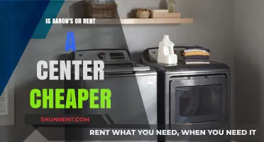 Aaron's vs. Rent-A-Center: Which Rental Service Saves You More?