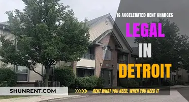 Are Accelerated Rent Charges Legal in Detroit? Understanding Tenant Rights