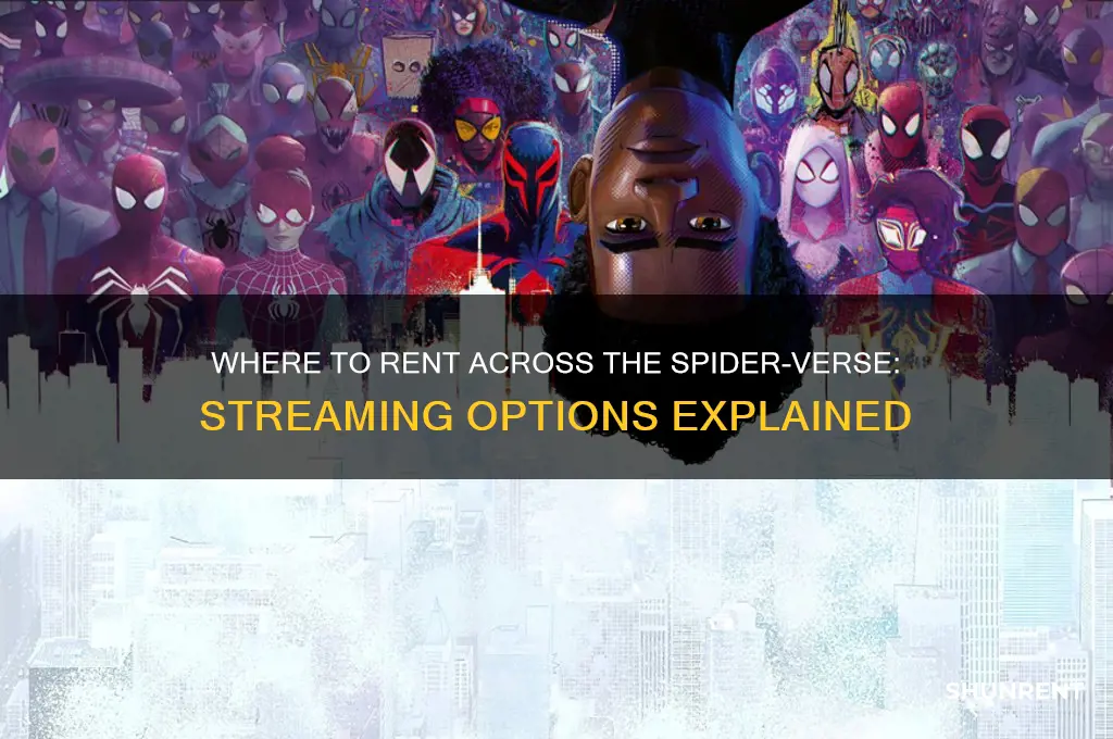 is across the spider verse available for rent