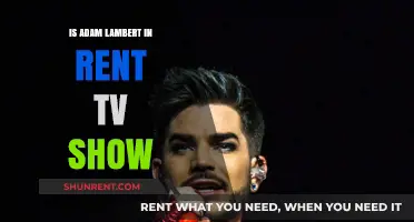 Is Adam Lambert in Rent TV Show? Unraveling the Truth