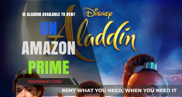 Is Aladdin on Amazon Prime for Rent? Find Out Here