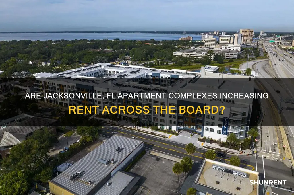 is all whr aparent complexes raising rent in jacksonville fl