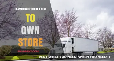 Is American Freight Rent-to-Own? Exploring Their Payment Options