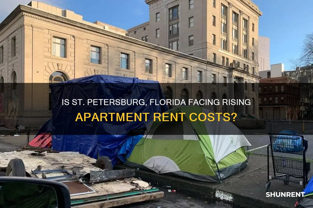 is apt rent increasing in st petersburg florida