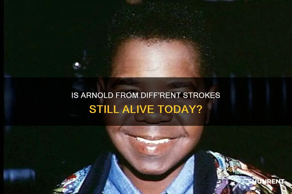 is arnold from diff rent strokes still alive