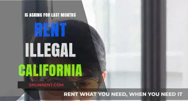 Is Demanding Last Month's Rent in California Illegal? Explained