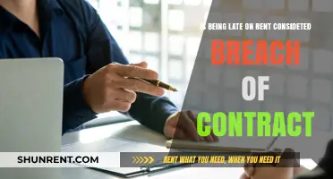 Late Rent Payments: Breach of Contract or Minor Oversight?
