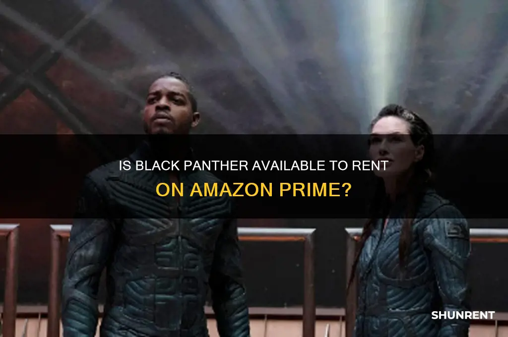 is black panther available to rent on amazon prime