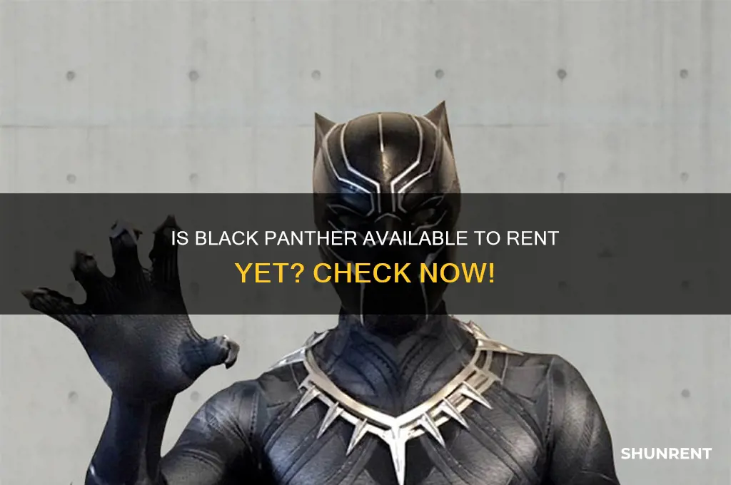 is black patnther avail to rent yet