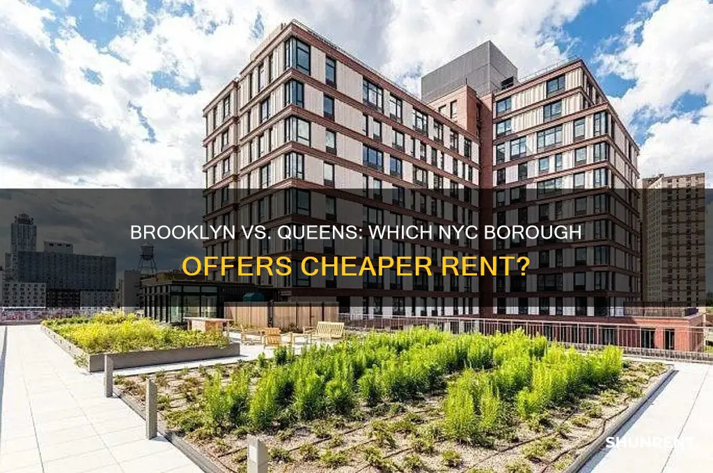 is brooklyn or queens cheaper in rent