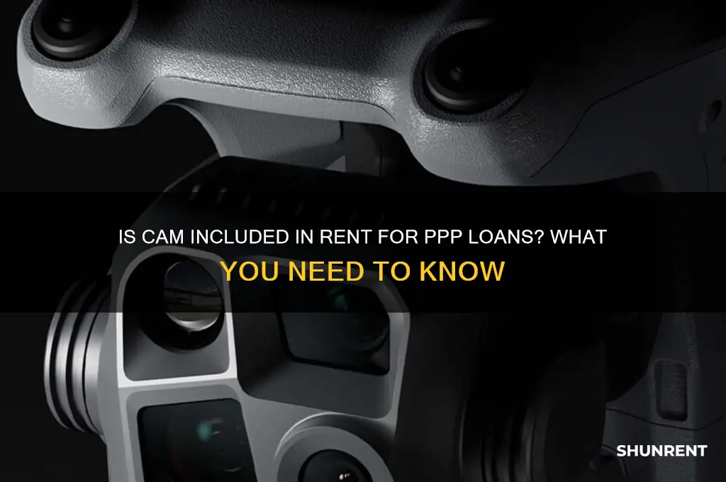 is cam included in rent for ppp
