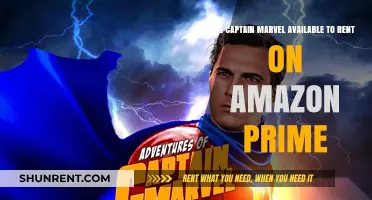Captain Marvel Rental Availability on Amazon Prime: What You Need to Know