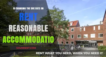 Is Adjusting Rent Due Dates a Reasonable Accommodation for Tenants?