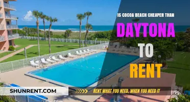 Cocoa Beach vs. Daytona: Which Offers Cheaper Rental Options?