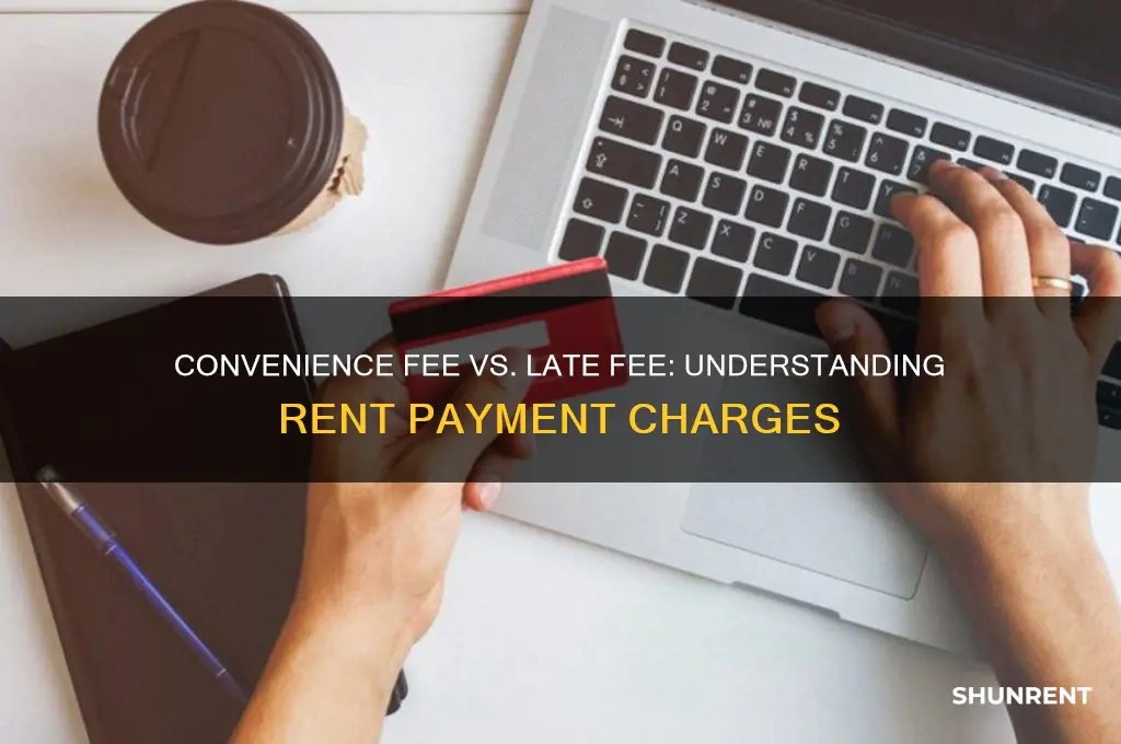is convenience fee a late fee for rent