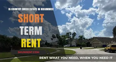 Is Short-Term Renting Allowed in Country Creek Estate, Kissimmee?