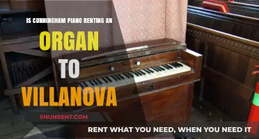 Cunningham Piano's Organ Rental to Villanova: Fact or Fiction?
