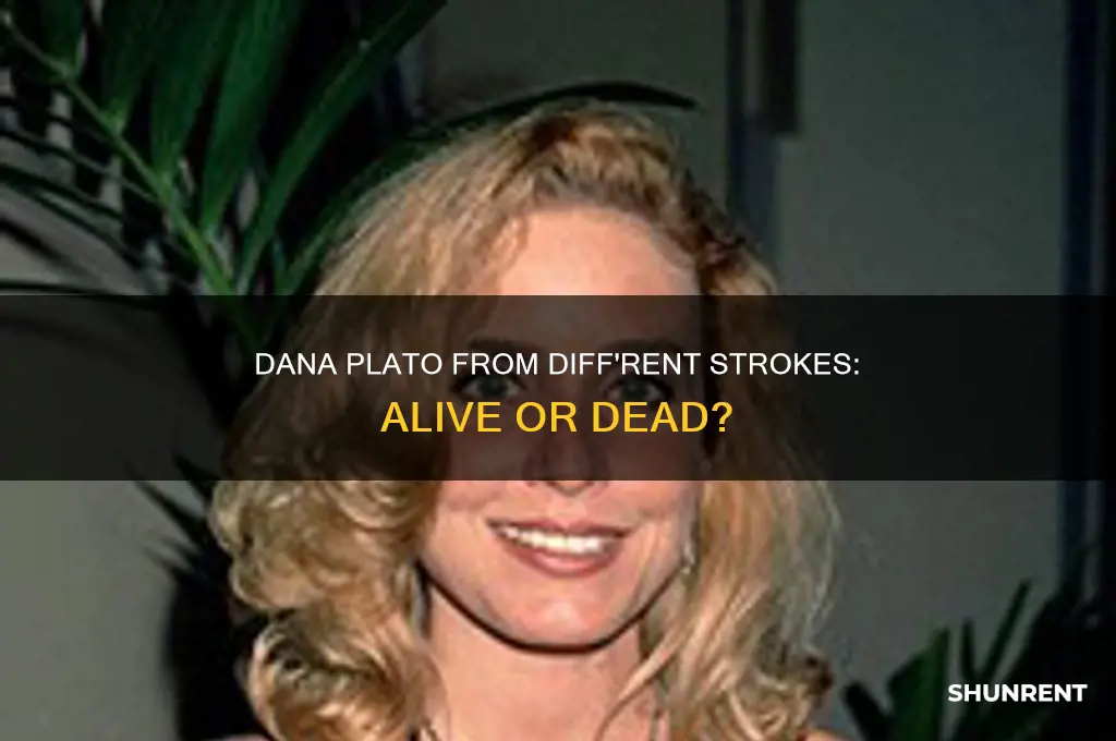 is dana from diff rent strokes dead