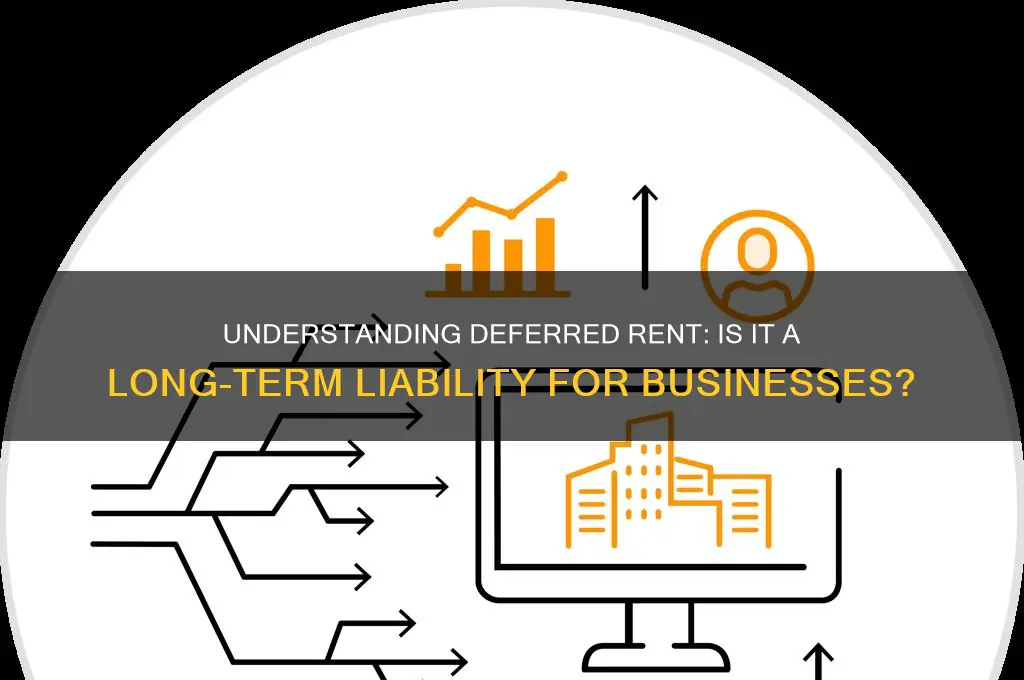 is deferred rent a long term liability