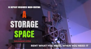 Do You Need a Deposit for Renting Storage Space?