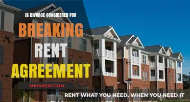 Divorce and Rent Agreements: Legal Implications for Tenants Breaking Leases