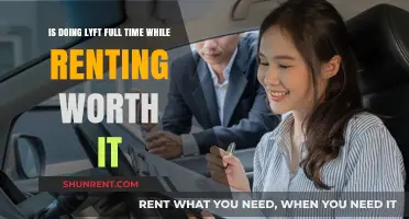 Is Lyft Full-Time with Renting a Profitable Career Move?