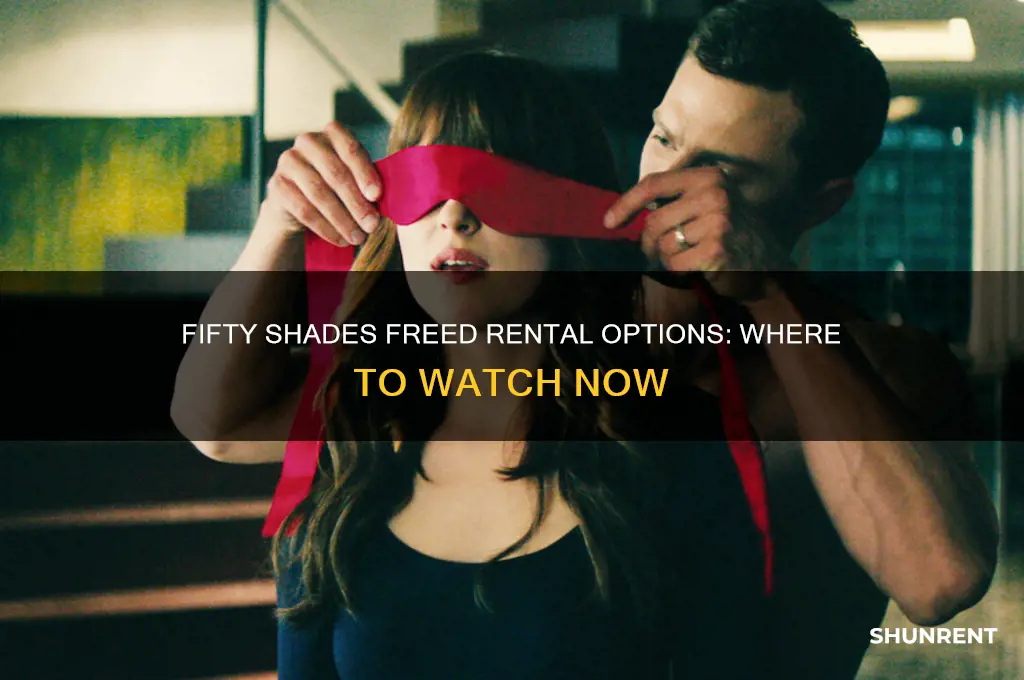 is fifty shades freed availble for rent