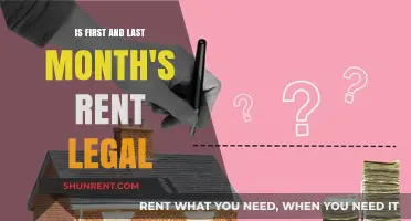 Is First and Last Month's Rent Legal? Understanding Tenant Rights