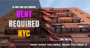 Is First and Last Month's Rent Required in NYC? Find Out