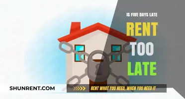 Late Rent Woes: Is Five Days Past Due Too Late?
