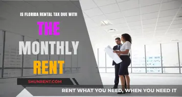 Florida Rental Tax: Is It Due with Monthly Rent Payments?