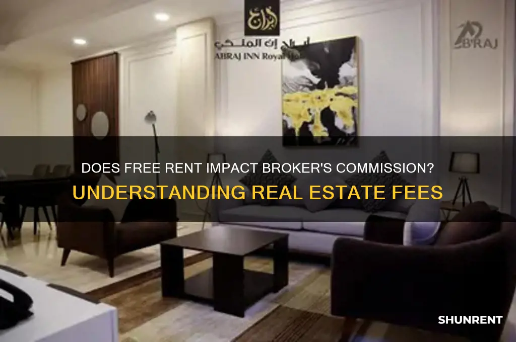 is free rent included on broker