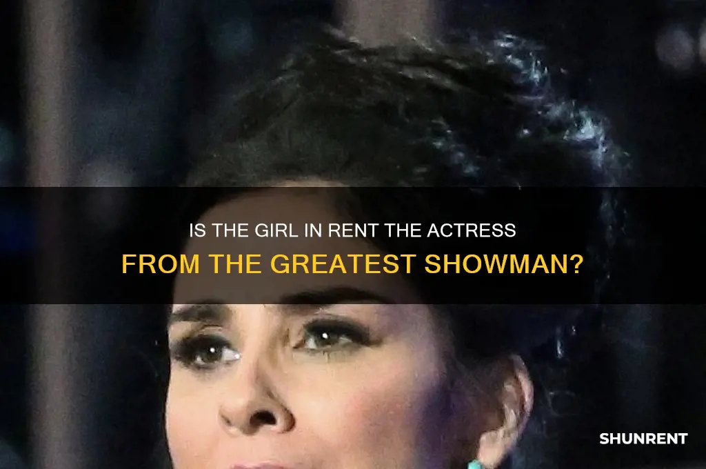 is girl in rent live the actress from greatest showman