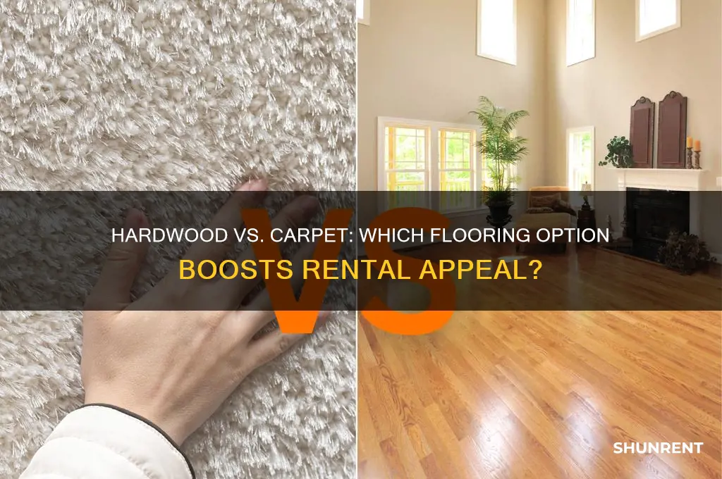 is hardwood or carpet better for rent